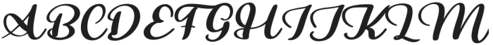 Alchemy Regular otf (400) Font UPPERCASE