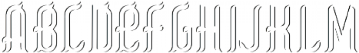 Alcohol Shadow And Light FX otf (300) Font LOWERCASE