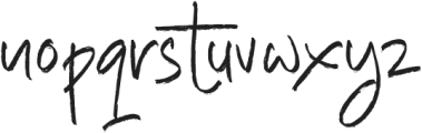 Aldenburg otf (400) Font LOWERCASE