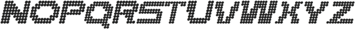 AldercyDisco-Italic otf (400) Font UPPERCASE