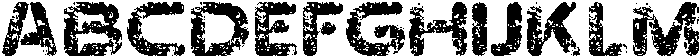 AldercyRoundedStamp-Regular otf (400) Font UPPERCASE