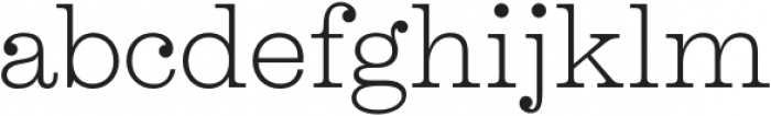 Aldogizio-Light otf (300) Font LOWERCASE