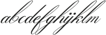 Aldyn Heart Italic otf (400) Font LOWERCASE