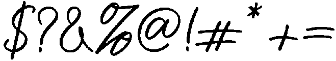 Aleandra on the Soundwaves Reg otf (400) Font OTHER CHARS