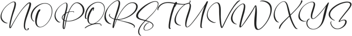 Aleani Italic otf (400) Font UPPERCASE