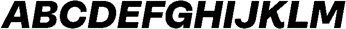 Alecrim Black It otf (900) Font UPPERCASE