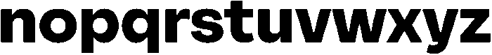 Alecrim Black otf (900) Font LOWERCASE