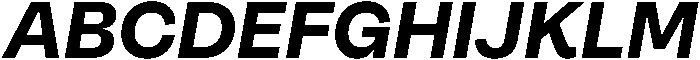 Alecrim ExtraBold It otf (700) Font UPPERCASE