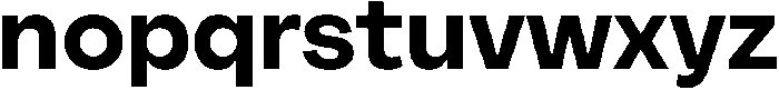 Alecrim ExtraBold otf (700) Font LOWERCASE
