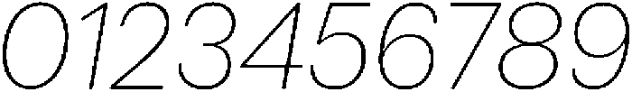 Alecrim ExtraLight It otf (200) Font OTHER CHARS