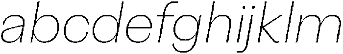 Alecrim ExtraLight It otf (200) FONT