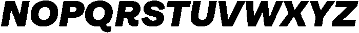 Alecrim Heavy It otf (800) Font UPPERCASE