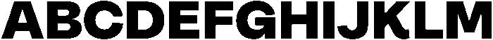 Alecrim Heavy otf (800) Font UPPERCASE