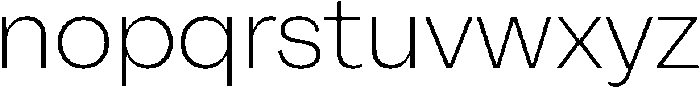 Alecrim Light otf (300) Font LOWERCASE