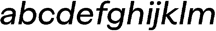 Alecrim Medium It otf (500) FONT