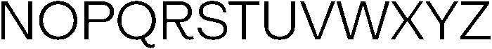 Alecrim Regular otf (400) Font UPPERCASE