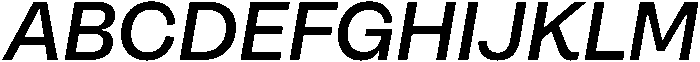 Alecrim SemiBold It otf (600) Font UPPERCASE