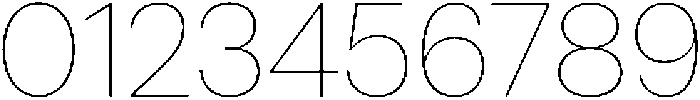 Alecrim Thin otf (100) Font OTHER CHARS