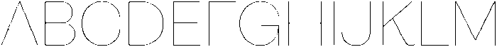 Alecrim-Variable Regular ttf (400) Font UPPERCASE