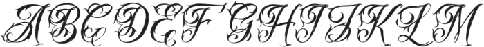 Aledysam Syeltania otf (400) Font UPPERCASE