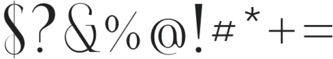 Aleesya Serif Regular otf (400) Font OTHER CHARS