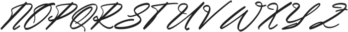 Aleghtoz Mountain Italic Italic otf (400) Font UPPERCASE
