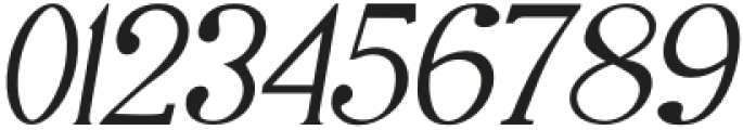 Alegia Italic otf (400) Font OTHER CHARS