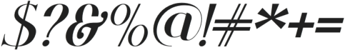 Alegiro Font - Italic otf (400) Font OTHER CHARS