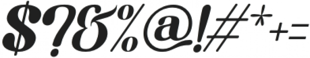 Alegvierk Italic otf (400) Font OTHER CHARS