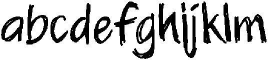 Aleho Scribble otf (400) FONT