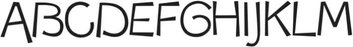 Alekan-Regular otf (400) Font UPPERCASE