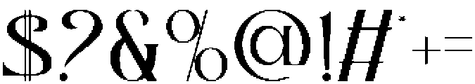 Alenia Regular otf (400) Font OTHER CHARS