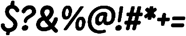 Alephand Regular otf (400) Font OTHER CHARS