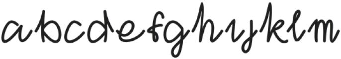 Alesha Regular otf (400) Font LOWERCASE