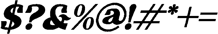 Alestair Italic otf (400) Font OTHER CHARS