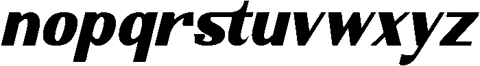 Alestair Italic otf (400) Font LOWERCASE