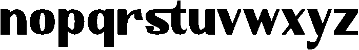 Alestair otf (400) Font LOWERCASE