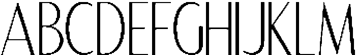 Alestiqua Regular otf (400) Font UPPERCASE