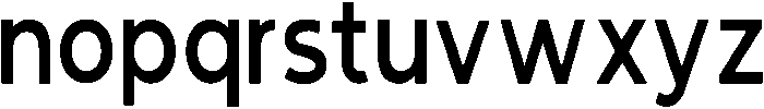 Alexander Regular otf (400) Font LOWERCASE