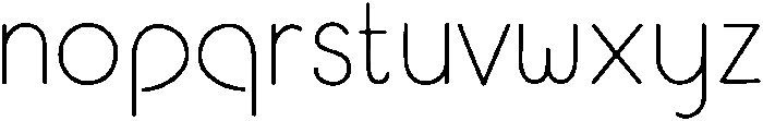 Alexander otf (400) Font LOWERCASE