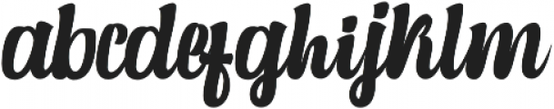 Alexandria Script Medium otf (500) Font LOWERCASE