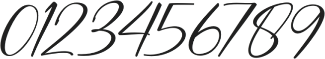 Alexandria Signature otf (400) Font OTHER CHARS