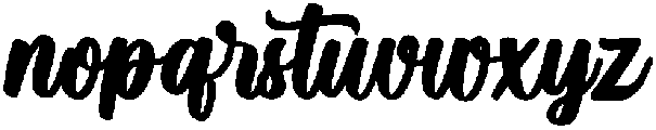 Alexandria otf (400) Font LOWERCASE