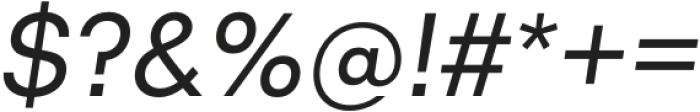 AlexerPro Regular Italic otf (400) Font OTHER CHARS