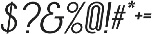 AlexiaRody-Oblique otf (400) Font OTHER CHARS