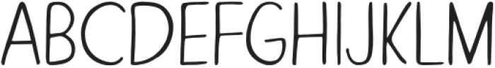 AlexissRegular otf (400) Font UPPERCASE