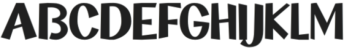 Aleygo Regular otf (400) Font UPPERCASE
