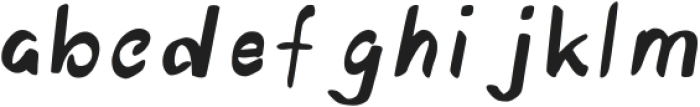 Alfani Regular ttf (400) Font LOWERCASE