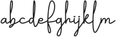 Alfath Signature Regular otf (400) Font LOWERCASE