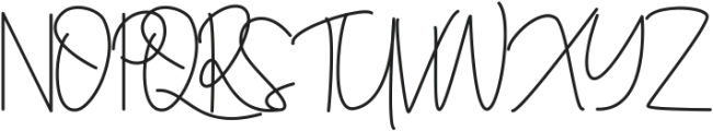 Alfath Signature Regular ttf (400) Font UPPERCASE